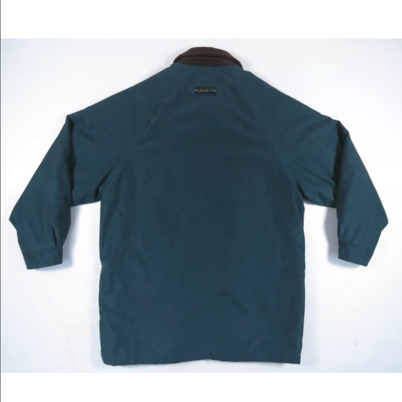 VINTAGE Eddie Bauer Courduroy Collar Wool Barn Jacket - Picture 5 of 8